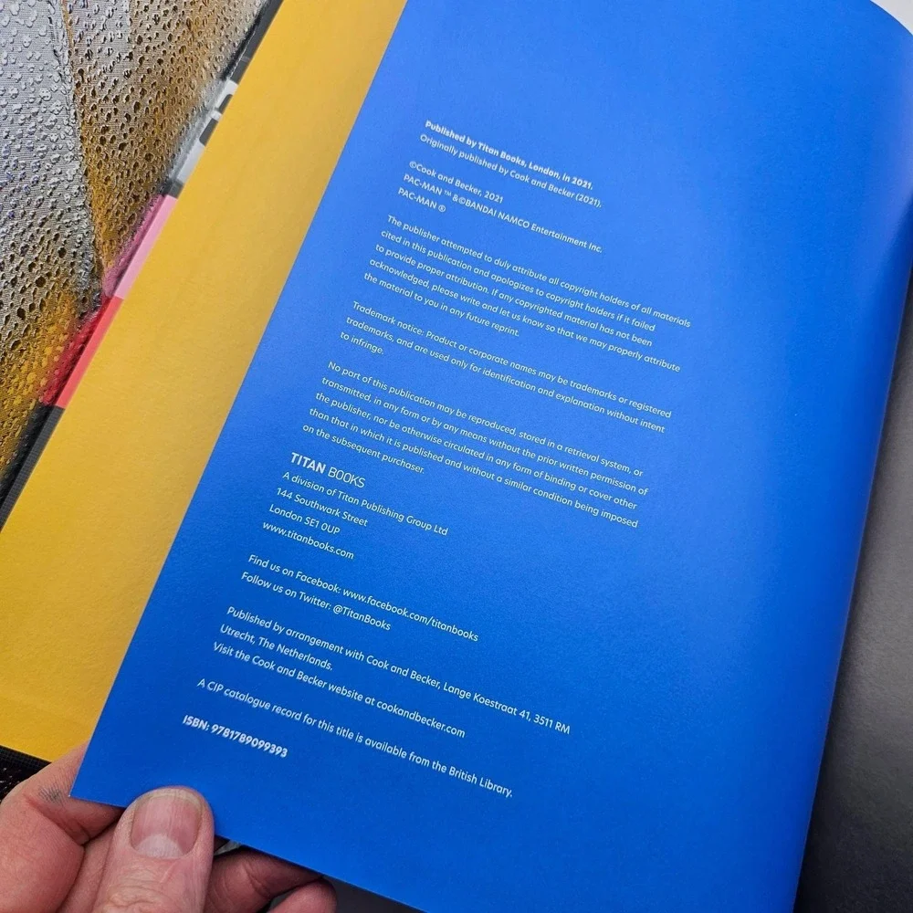 PAC-MAN Birth Of An ICON Arjan Terpstra Tim Lapetino HC 2021 Video Game Art Book